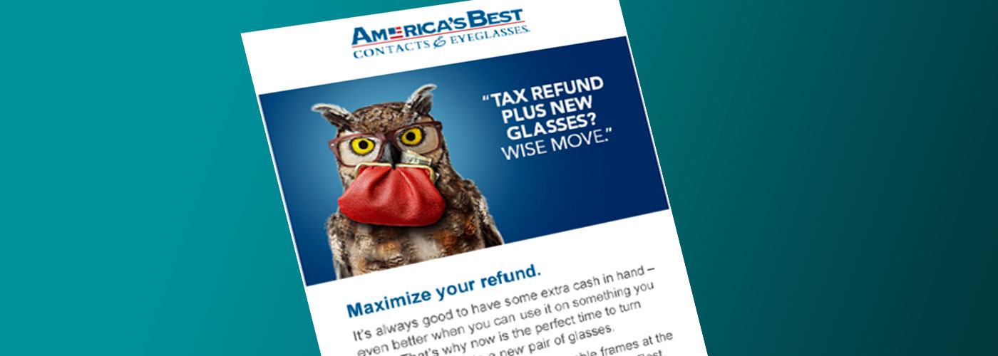 Email Marketing - "Tax Refund?"